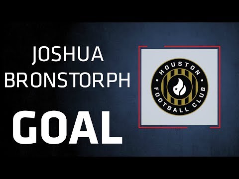 GOAL | Joshua Bronstorph's Free Kick Sails in | FC Cleburne at Houston FC