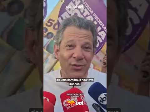 Haddad defende motorista: ‘prestador de serviço de um lado, governador do outro, ninguém é melhor’