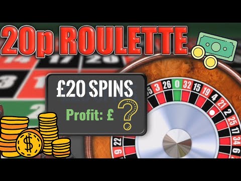 20p ROULETTE ONLINE - £20 SPINS - PROFIT? (FOBT)