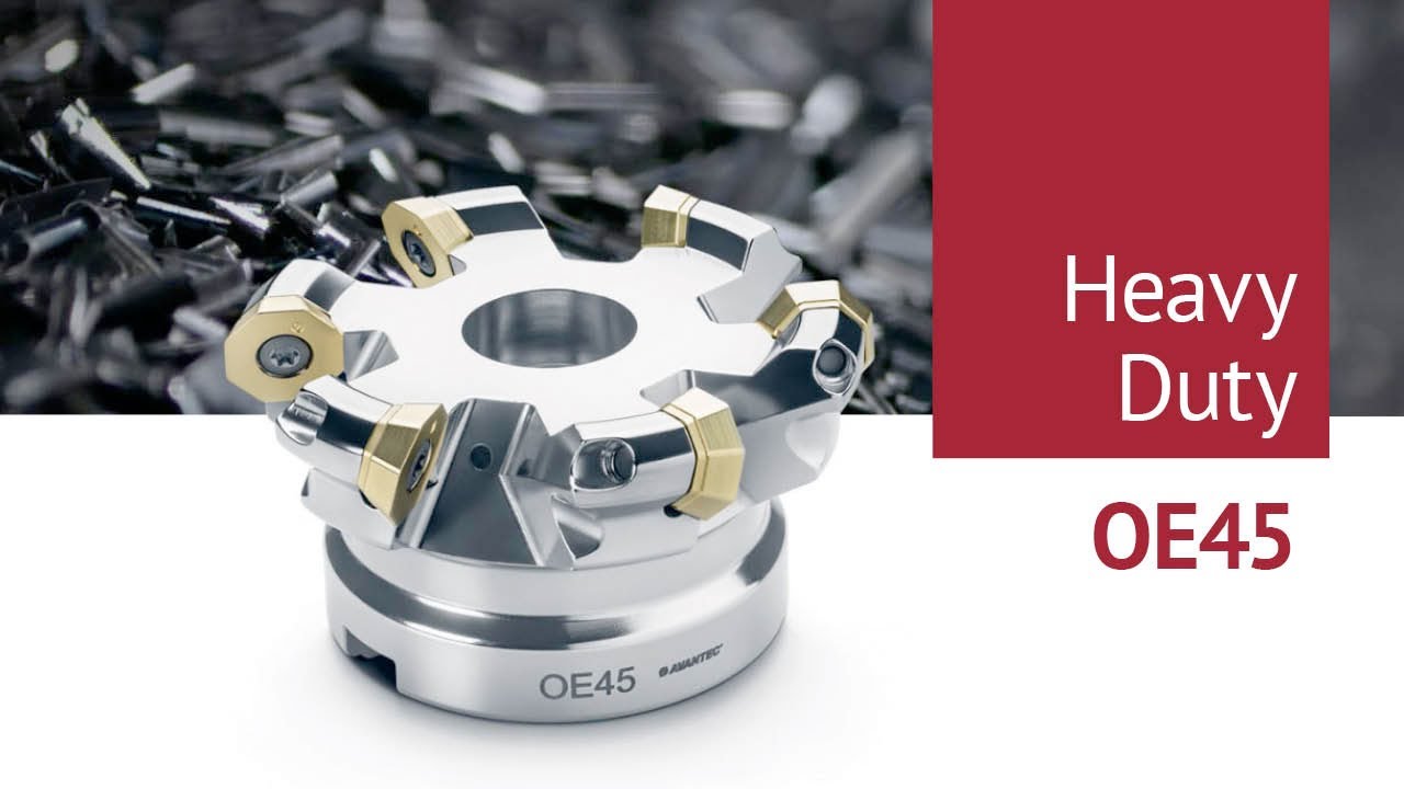 Key Application Heavy Duty – Face Milling Cutter OE45 (EN)