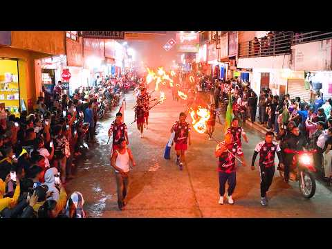 Llegada de la Antorcha en Barillas Huehuetenango