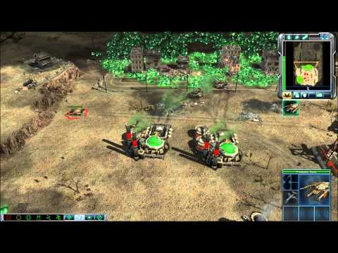 CNC3 Kane's Wrath GDI vs. Reaper 17 (hard)