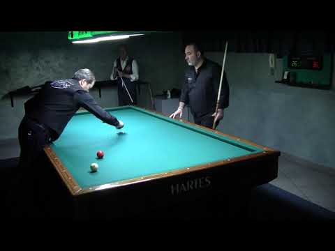 DE SANTIS vs ROMANO 8°CAMPIONATO PROVINCIALE BILIARDO A SQUADRE TORINO 2019