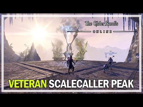 Veteran Scalecaller Peak Dungeon - Dragon Bones ESO Gameplay