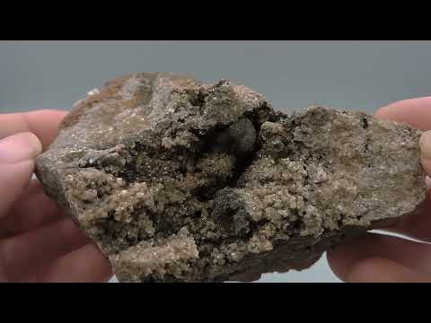 Dolomite and goethite from Germany – cabinet size