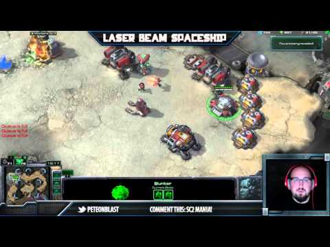 StarCraft 2 - 1v1 Gameplay Commentary - FAT GUY RAGES HARD LOSES BADLY!