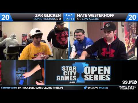 SCGSTL - Standard - Round 6 - Nate Westerhoff vs Zack Glicken