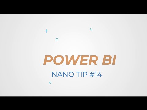 Power BI Nano Tip #14 - Language settings