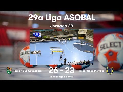 LIGA ASOBAL J28: Fraikin BM. Granollers - Frigoríficos Morrazo 26-23