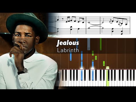 Labrinth - Jealous - Accurate Piano Tutorial with Sheet Music