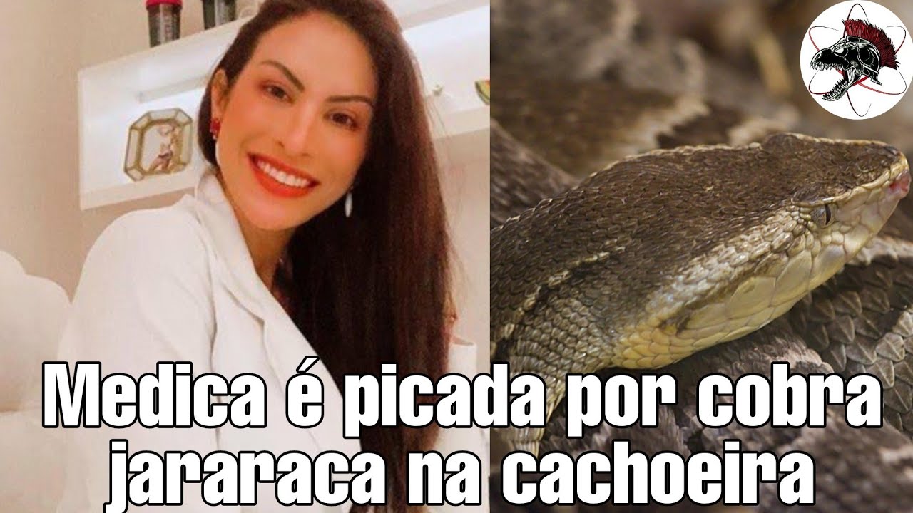 Médica é picada por cobra na cachoeira | Biólogo Henrique o Biólogo das Cobras