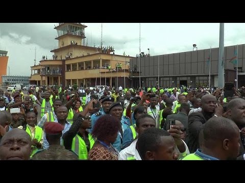 The Leopards get massive welcome in Kinshasa after CHAN victory