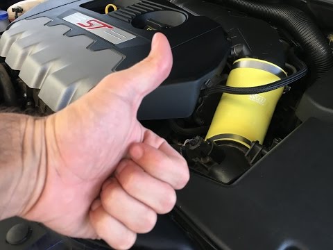 Mountune High Flow Induction hose install and drive | 2016 Focus ST