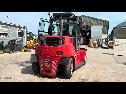 2018 KALMAR 6 TON forklift ...FULL CAB...8 FT FORK - Image 2