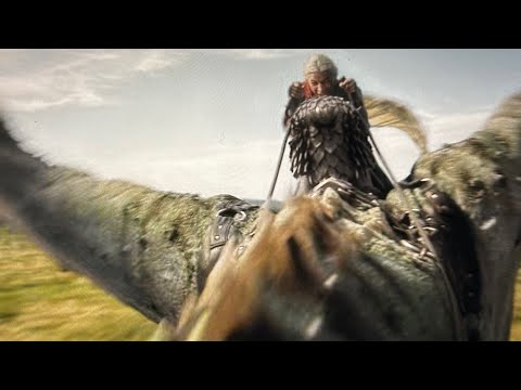 Baela Targaryen & Moondancer chase Criston Cole and Gwayne Hightower | House of the dragon S2E3