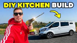 I built a simple but amazing campervan kitchen!