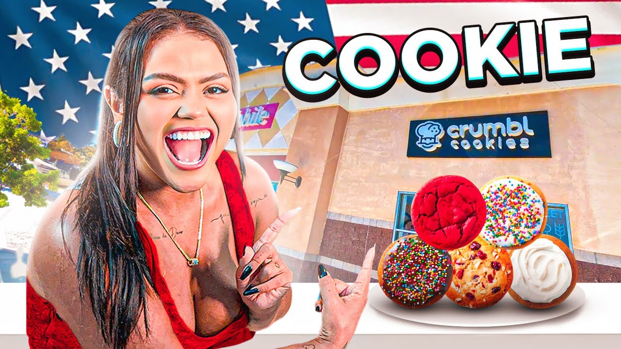 PROVANDO OS COOKIES MAIS FAMOSOS DOS EUA!!