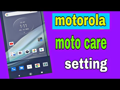 motorola care setting / motorola hidden settings