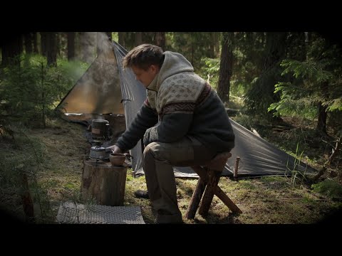 2 Days Solo Bushcraft Trip / The complete Adventure / Spring 2019 / long version