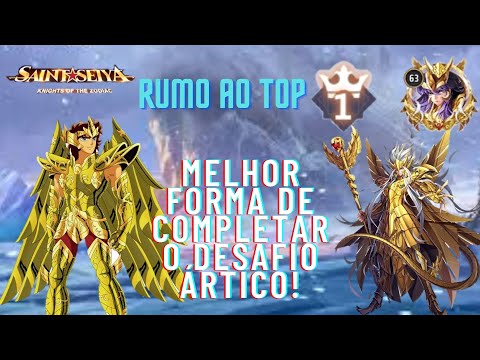 Desafio ártico aiolos Saint Seiya Awakening // Seja top 1 no novo desafio ártico com essas dicas!!!