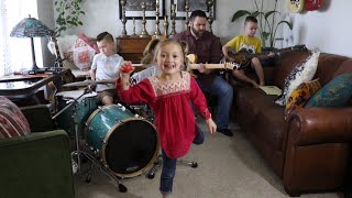 Family Band Rocks Out to The Beatles