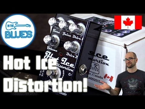 Aleks K Production Hot Ice Overdrive & Distortion Pedal