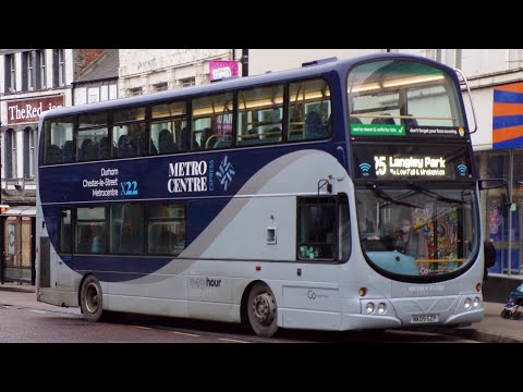 GNE Route:25|Newcastle-Durham Rd|NK05 GZP-3942|Wright eclipse Gemini B7TL.