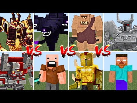 MOST POWERFUL MOBS TOURNAMENT | Minecraft Mob Battle