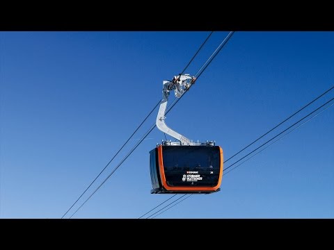 Die längste Dreiseilumlaufbahn in den Alpen - 3S Eisgratbahn