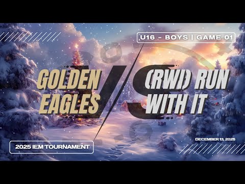 Run With It Basketball vs Golden Eagles Basketball Academy | IEM Tournament | Game 01