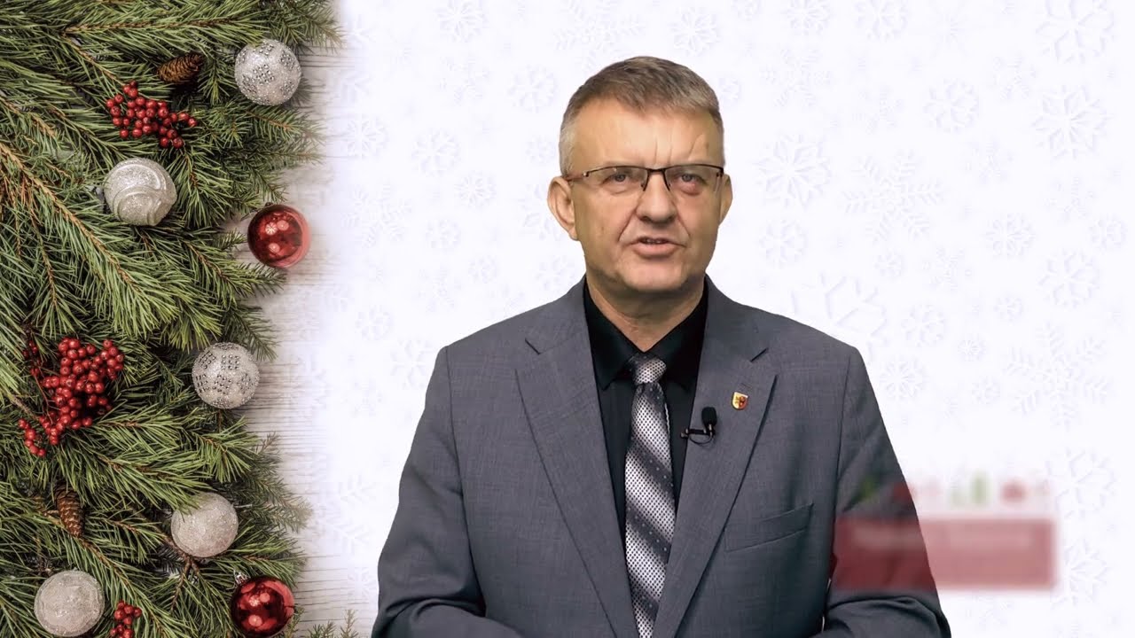 Życzenia świąteczno-noworoczne | Starosta, Wicestarosta Sieradzki, Przewodniczący Rady Powiatu Sieradzkiego