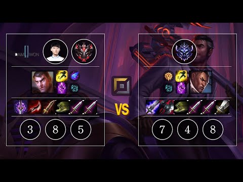 DWG Nuguri Jayce vs Lucian Top - KR GrandMaster Patch 10.11