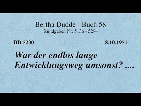 BD 5230 - WAR DER ENDLOS LANGE ENTWICKLUNGSWEG UMSONST? ....
