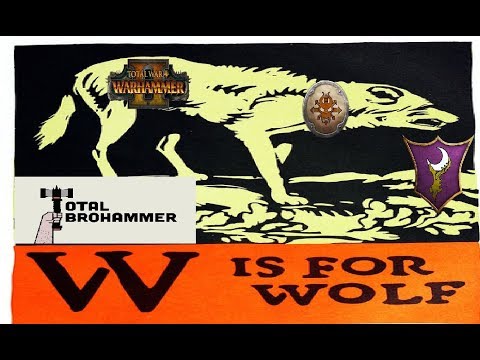 WOLF-Ric Hounds Me Doggedly  - Dark Elves vs Norsca | Total War Warhammer 2 Quick Battle