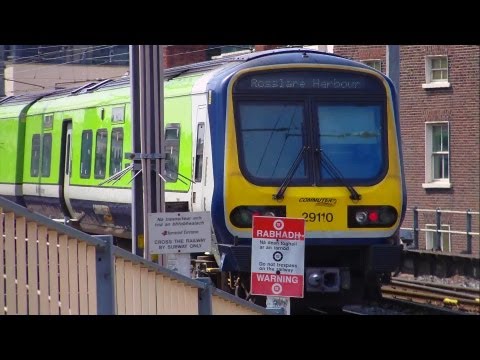 IE 29000 Class DMU number 29110 - Connolly Station, Dublin