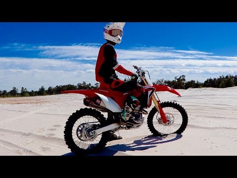 2020 Honda CRF250R Yoshimura Exhaust Barks!!! TOO LOUD