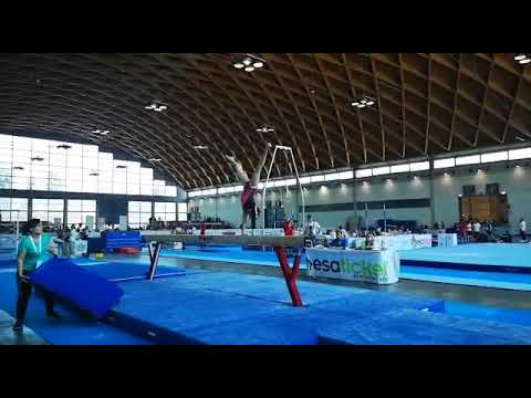 GINNASTICA IN FESTA RIMINI 2019 PRIMO POSTO TRAVE BARION CHIARA