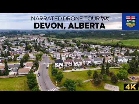 🌲 Devon, Alberta 🌊 4K Drone