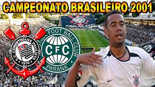 Corinthians 3 x 2 Coritiba Campeonato Brasileiro 2001 Jogo Completo