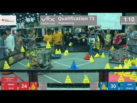 2018 VRC Engr Q73 - 8086A 231X vs 39W 25461Z - 114 to 74