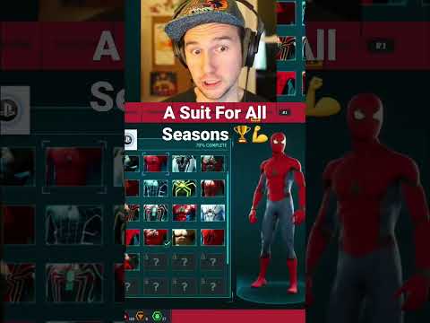 After 100% and unlocking final suit, purchased them all for the “A Suit For All Seasons” trophy 🏆😄
