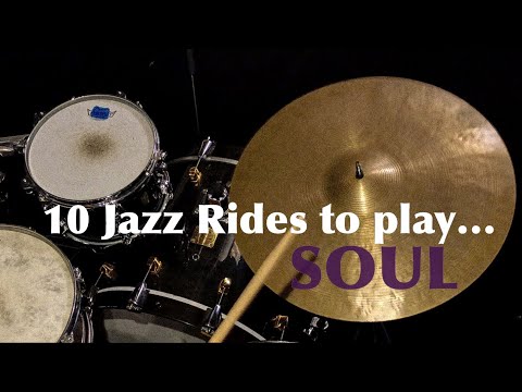 10 Jazz Rides to play Soul⎮10 ride cymbals comparison