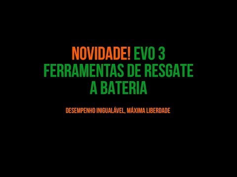 Holmatro EVO 3 Ferramentas de Resgate a Bateria (Português)
