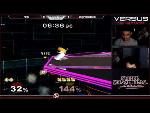 VS Weekly 7/24/16 - Winners Semis - Pure (Peach) vs VS|PPG|PorkChops (Fox) - Melee