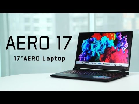 Gigabyte AERO 17 HDR 4K, i9-11980HK, 32GB,512GB+1TB SSD