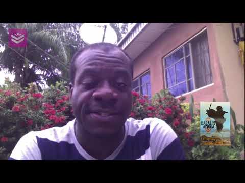 Author bants with Feyisayo Anjorin, Author of Kasali's Africa