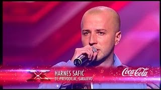 Harnes Safic (Lane moje - Željko Joksimovic) audicija - X Factor Adria - Sezona 1