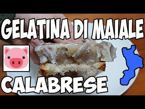 How to Make Homemade Pork Jelly Original Calabrese Recipe