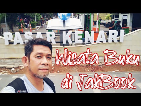 WISATA BUKU DI JAKBOOK - PASAR KENARI JAKARTA #jakbook #buku #wisata #jakarta