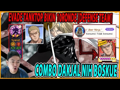 🔥🔥COMBO DAKJAL!! TANKTOP MASTER FT. FLASHY EVADE COLUMN [TANKTOP TIER4]- ONE PUNCH MAN The Strongest
